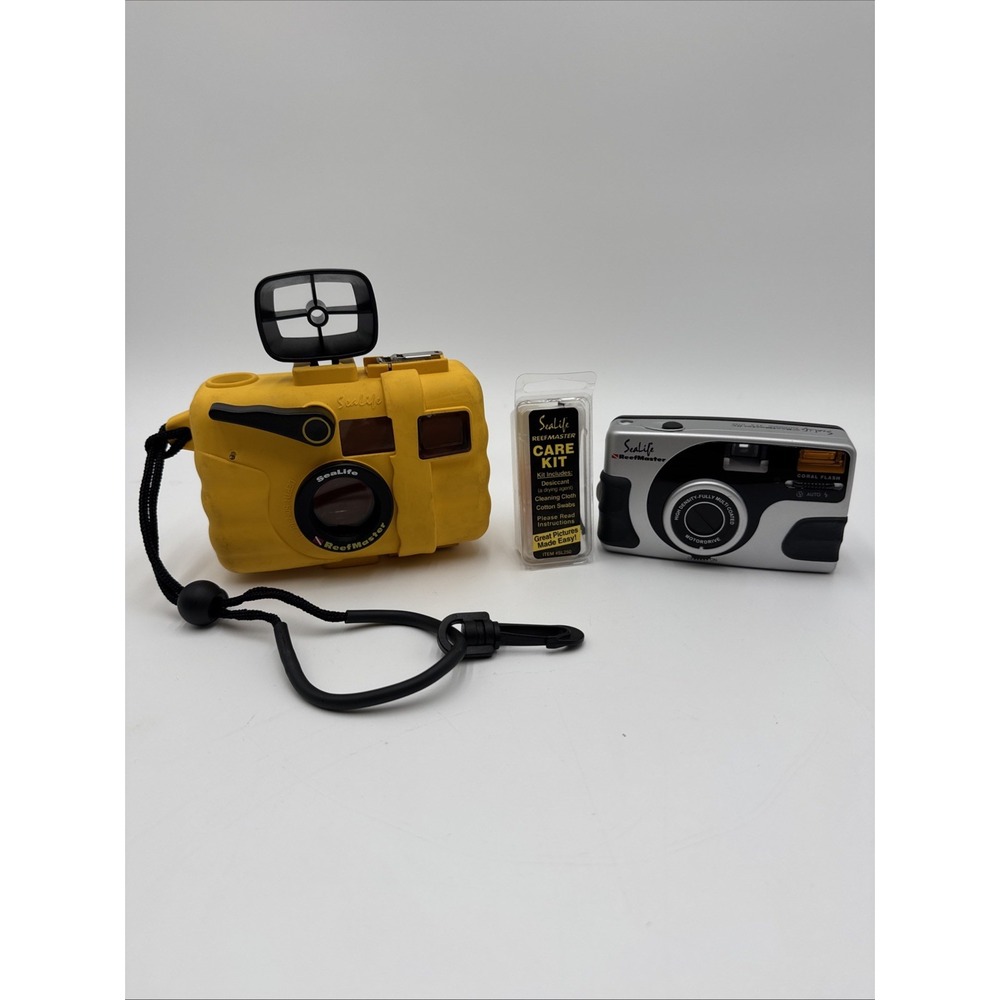 SeaLife ReefMaster RC Automatic SL201 35mm Underwater Camera And Case Untested